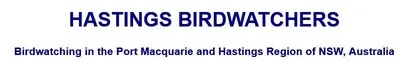 Hastings Birdwatchers logo, birdwatching in the Port Macquarie and Hastings region of NSW